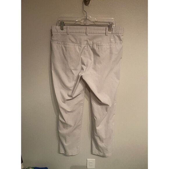 Nike Golf Mens 34x32 Cream Tour Performance Flex Tech Pants 452702 - Picture 5 of 12
